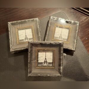 3x3 Photo Frames Set of 3 - Brand New Sealed
